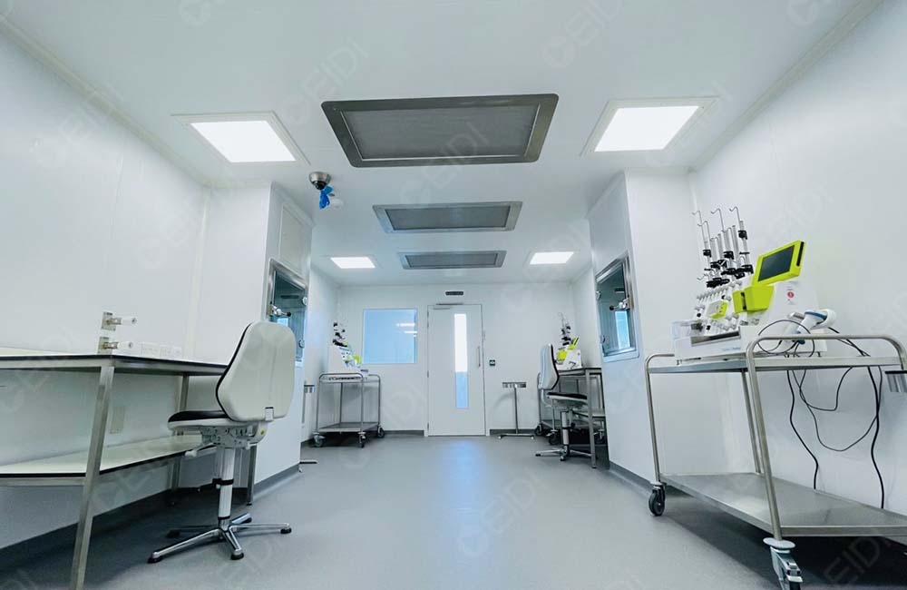 细胞治疗实验室/细胞制备实验洁净区设计与装修方案 CEIDI西递